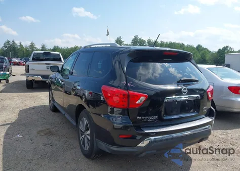 2017 Nissan Pathfinder Sv from USA, damaged, VIN 5N1DR2MM3HC621545